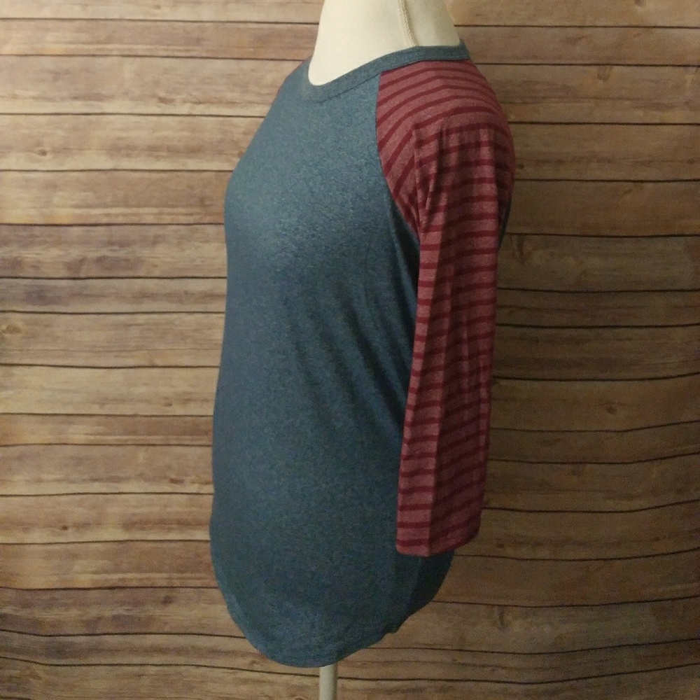 LuLaRoe Randy Baseball Tee - Picture 2 of 5
